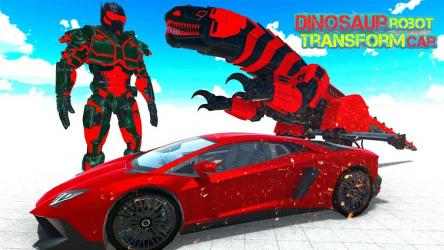 Screenshot 10 Dinosaur Car Robot Transform android