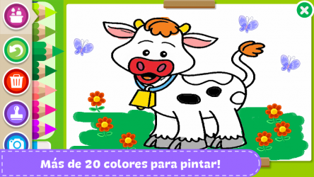 Screenshot 3 Pintar y Aprender Animales android