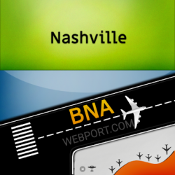 Captura de Pantalla 1 Nashville Airport (BNA) Info + Flight Tracker android