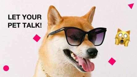 Screenshot 1 Make Your Pet Talk - Funny photo maker: use snappy filters and voice over to make animated videos windows