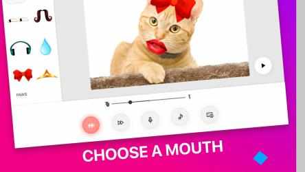 Screenshot 2 Make Your Pet Talk - Funny photo maker: use snappy filters and voice over to make animated videos windows