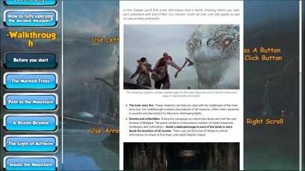 Screenshot 2 God of War 4 Game Guide windows