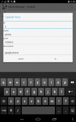 Captura 12 SQLite Manager android
