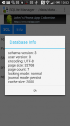 Captura 6 SQLite Manager android