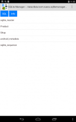 Captura 13 SQLite Manager android