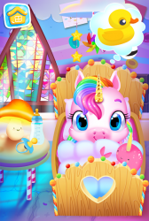 Captura 9 My Baby Unicorn - Magical Unicorn Pet Care Games android