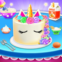 Screenshot 1 Unicornio pastel Fabricante: Panadería Cocina android