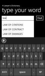 Captura 1 Law Dictionary windows