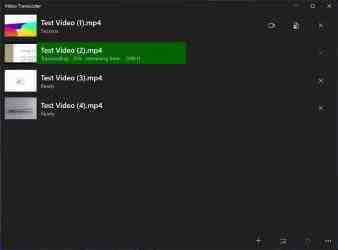 Screenshot 2 Video Transcoder Pro windows