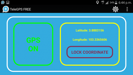 Captura de Pantalla 11 GPS To Telegram Locator (FREE) android