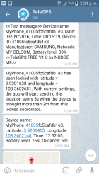 Screenshot 14 GPS To Telegram Locator (FREE) android