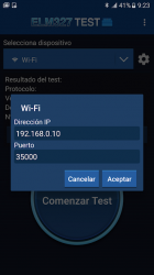 Captura de Pantalla 6 ELM327 Test android