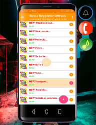 Screenshot 4 Tonos de Música Reggaeton android