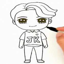 Descargar Cómo dibujar Kpop Idol Group Cute para Android