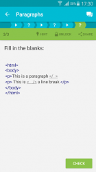 Screenshot 5 Aprende HTML android
