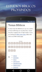 Screenshot 9 Estudios Bíblicos Profundos android