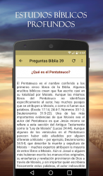 Screenshot 6 Estudios Bíblicos Profundos android