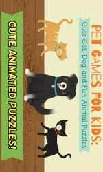 Captura 1 Pet Games for Kids: Cat and Dog Puzzles windows