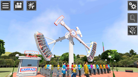 Screenshot 2 Kamikaze Simulator - Funfair Amusement Parks android