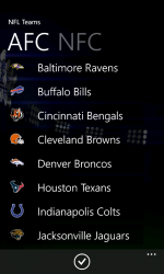 Captura 5 NFL Scores & Alerts windows