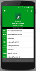 Screenshot 4 Transporte Público de Granada android