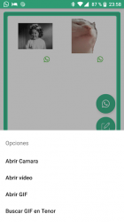 Screenshot 3 Creador stickers con movimiento. WAStickerApps android