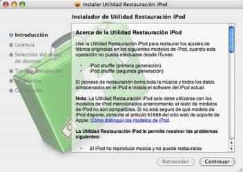 Screenshot 2 iPod Reset Utility for Mac mac