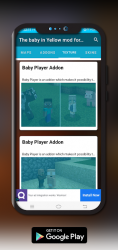 Captura 5 The baby in Yellow mod for MCPE android