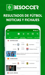 Screenshot 2 BeSoccer - Resultados de Fútbol android