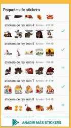 Captura 3 Stickers de ReyLeon para WhatsApp - WAStickerApps android
