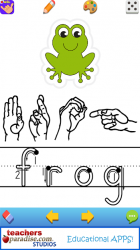 Captura de Pantalla 12 ASL American Sign Language Fingerspelling Game android