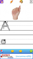 Screenshot 10 ASL American Sign Language Fingerspelling Game android