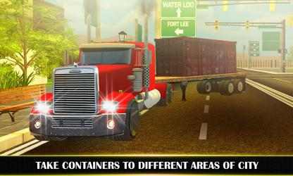 Screenshot 2 American Truck Cargo Delivery - Town Order Supply windows
