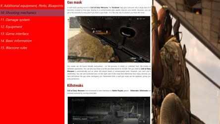 Captura de Pantalla 5 Guide for Call of Duty Warzone Game windows