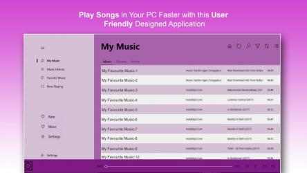 Screenshot 1 MP3 Player - Music Player Audio Player windows