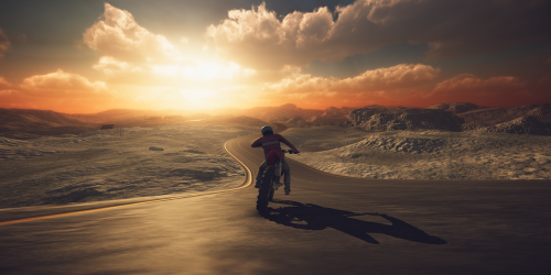 Captura 2 Dirt MX Bikes Stunt Trials 3D:Unleashed Motocross android