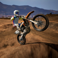 Captura de Pantalla 1 Dirt MX Bikes Stunt Trials 3D:Unleashed Motocross android