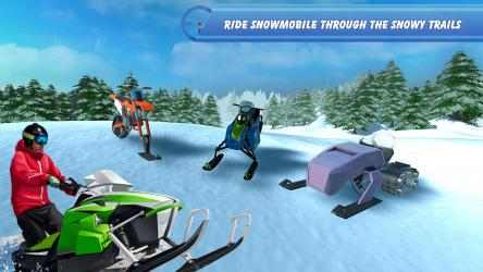 Screenshot 1 Ski Drive - Biatlon, Juego de Deportes: Simulador de carreras de heroes en un rally drift con disparos y armas windows