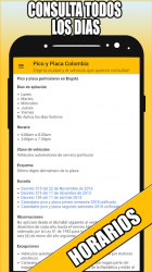 Imágen 7 Pico y placa Colombia android