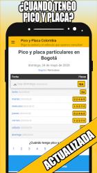 Screenshot 6 Pico y placa Colombia android