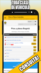 Screenshot 5 Pico y placa Colombia android