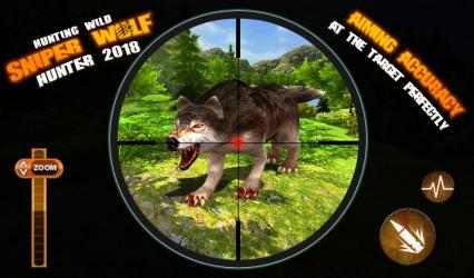 Screenshot 8 caza salvaje lobo animales francotirador 3d android