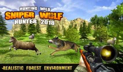 Screenshot 6 caza salvaje lobo animales francotirador 3d android