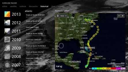 Screenshot 14 Hurricane Tracker windows