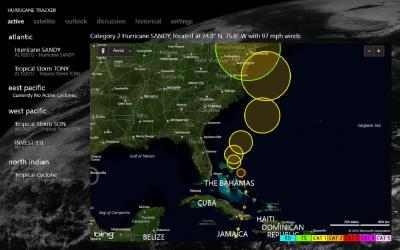 Screenshot 7 Hurricane Tracker windows