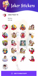 Captura de Pantalla 7 Joker Stickers for WhatsApp 2021- WAStickersApp android