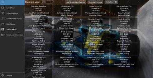 Screenshot 5 Formula 1 Data Center windows