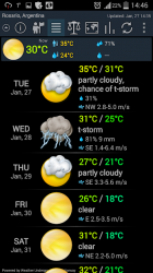 Screenshot 2 Weather ACE Tiempo android