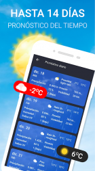 Imágen 3 Widget de súper clima - Pronóstico del tiempo Pro android
