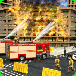Screenshot 1 Real Bombero Camión: Emergencia Rescate Héroes android